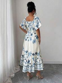 Women Midi Dresses - Multicolor - View 9