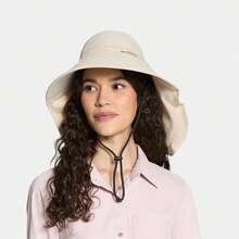 Protector de Cuello Refrigerante Mission Sun Defender, Sombreros de Ala Ancha para Mujeres y Hombres - Avena - Ver 6