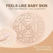 zephoco Mushroom Head Air Cushion BB & CC Cream Foundation, Lightweight Natural Coverage, Long-Lasting And Waterproof, Hydrating And Brightening, Pore Invisible, Full Concealer For Flawless Nude Makeup, Ideal Valentine's Day Or Mother's Day Gift - Beige - View 9