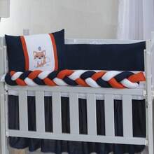 Classic Mini Crib Set For Girls And Boys, 6 Pieces, With Printed Skirt, Complete, Various Models - 海狐 - 查看 3