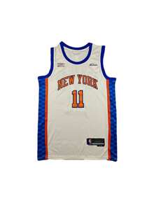 Embroidered New York Knicks Basketball Jersey, Breathable Fan Top For Couple Dates, Friend Gatherings And Sports Daily Casual Wear. - 1 - View 2