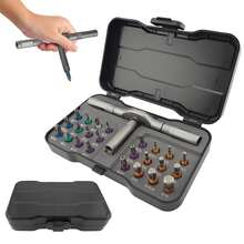 24-In-1 Magnetic Screwdriver Set, DIY Ratchet Screwdriver Set, Multi-Function Magnetic Driver Set With Detachable Ratchet Handle, Portable Precision Repair Tool Kit For Furniture, Computer, Bicycle And More - 24-in-1 - View 7
