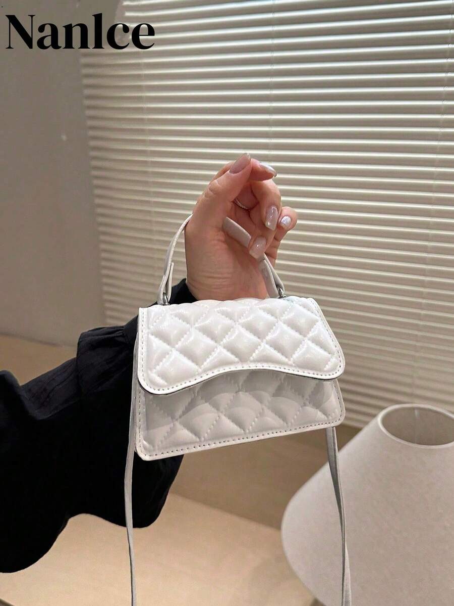 This Year's Mini Square Bag, Minimalist Fashion Compact Shoulder Crossbody Bag, Versatile Multifunctional Women Handbag