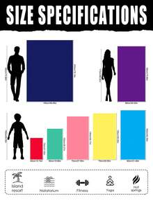 1 Stück anpassbares einfarbiges gestreiftes Strandtuch, personalisierbare Namensanpassung, mehrere Farben erhältlich, weich und hautfreundlich, schnelltrocknend, geeignet für Strand, Schwimmen, Fitnessstudio, Camping oder Yoga, ideales Urlaubsgeschenk, Sommer-Strand-Essential - Verschiedenfarbig - Übersicht 2