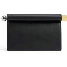 Bolso de mano de piel sintética desmontable con cadena para hombro y noche, bolso de mano para mujer, formal, boda, fiesta, baile de graduación - Gran negro - Ver 2