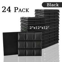 TOUO Acoustic Foam Panels 6-24 Pcs Mushroom 8 Color Sound Proof Foam Panles Studio Soundproofing Noise Cancelling Dance For Room - Mushroom - View 22