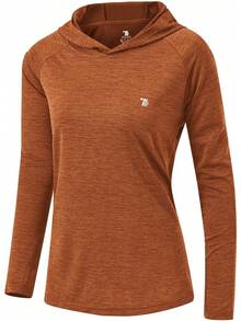TBMPOY Suave CamisetaMujer - 1 bolsillo-naranja - Ver 17