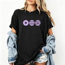 Women T-Shirts - 黑色 - 查看 1