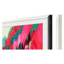 Samsung 65" The Frame Customizable Bezel 2021–2025, Modern White Magnetic Frame Trim Kit For 65-Inch QLED Art TV, Easy Snap-On Gallery Style Wall-Mount Living Room Home Decor, With Cloth - View 1