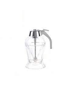 1pc Clear Plastic Honey Dispenser, Squeeze Bottle For Sauces, Syrups, Jams, Durable Kitchen Tool For Home & Restaurant Use - Honey Jar - View 12