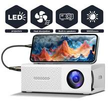 JEIN High-Definition Mini Projector, Portable Projector, Video ...