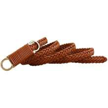Cinturón Decorativo Retro Delgado con Hebilla Trenzada para Pantalones, Cadena de Cintura para Mujer - Café - Ver 9