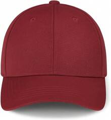 Genérico 50 Gorras Económicas de Acrilico, Lisa, Cachucha Unisex, Ajustable, Ideal para Bordar y Campañas Publicitarias.Seis Paneles - Azul marino - Ver 2