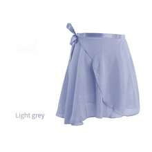 1 pezzo Gonna da balletto in chiffon con nastro in raso, gonna da danza mini avvolgente regolabile, sciarpa da vita, leggera e fluida, gonna trasparente da pratica per adulti, ideale per balletto, danza modellante e allenamento di danza cinese, accessori da spiaggia per donne - Multicolore - Visualizzare 28
