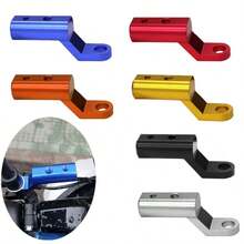 Motorcycle Mirror Mount Bracket Extender Electric Motorcycle Rearview Mirror Extension Bracket Multi-Function Bracket Mirror Extender Motorcycle Rearview Mirror Extension Bar Electric Bike Multi-Function Extension Bracket Reinforced Navigation Bar Modification Universal Model - Multiple Styles - View 5