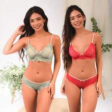 kit 2 - menta/vermelho