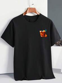 Men T-Shirts - Black - View 2