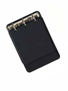 1 buah Buku Catatan Genggam Portabel dengan Halaman Lepas, Halaman Dalam Dapat Diganti, Sampul PU Minimalis dan Modis, Klip Logam Kokoh, Praktis untuk Mencatat Inspirasi dan Tugas Kapan Saja, Perlengkapan Sekolah - Notebook portabel seukuran telapak tangan - View 7