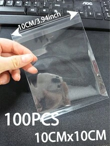 透明多尺寸自封式塑膠烘焙袋，可重複使用塑膠袋，適用於餅乾、糖果、烘焙食品、派對禮品包裝 - 查看 14