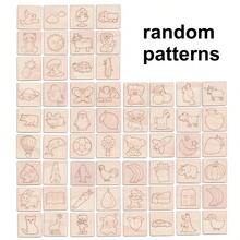 Children's Educational Toys, Including A Wooden Drawing Template Set, Coloring Puzzles, And A Drawing Board, Is Very Suitable As A Gift For Easter And Thanksgiving. Random Style - Multicolor - View 4