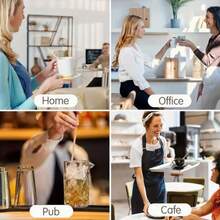 Coffee Stir Sticks 14 Cm/5.5 Inches Disposable Beverage Stir Sticks, Round-Headed Design, Suitable For Coffee, Tea, Hot Chocolate, Coffee Bar Supplies, Hot And Cold Drinks, Coffee Bar Accessories. - Multicolor - View 9