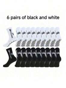 Football Socks For Men, Short/Long Tube Thicker, Non-Slip, Couples, Durable Sports Socks, Fall Socks - Multicolor - View 7