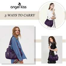 Women Bag Sets - Violet - View 7
