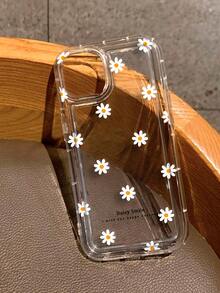 Gänseblümchen-Muster Handyhülle kompatibel mit iPhone 13 15 16 17pro 17 14 17 17pro Max & kompatibel mit Samsung Galaxy/A54 A14 A15 S23 S24 S24ultra S25 A07 A17 S26 A57 - Verschiedenfarbig - Übersicht 1