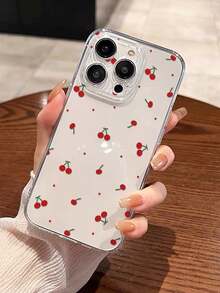 全螢幕紅點櫻桃彩繪透明防震手機殼，適用於 iPhone 14、14 Pro、14 Pro Max、3D 13、13 Pro、13 Pro Max、卡通 11、11 Pro Max、彩繪 12、12 Pro、12 Pro Max、防震 XR、卡通 7、8、GES2、手機殼 XS，適用於 iPhone 15、15 Pro、15 Pro Max、16、16 Pro、16 Pro Max，適用於三星手機 S23、S24、S25、S24 Plus、S25 Plus、A56、A36、A26 - 彩色 - 查看 4