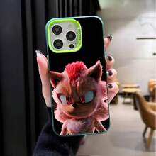 IMD Cartoon Design Phone Case, S-Sonics Style, For IPhone 16 15 14 13 12 11 Pro Max Plus, Silver, Protective - Z3 - View 5