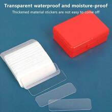 Reusable Double-Sided Tape, Strong Adhesion, Suitable For Wall Stickers, Balloons And Posters, Transparent Nano Design, For Home Decor - Multicolor - View 5