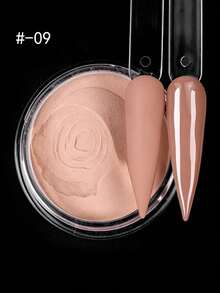 Fine‑Milled Nail Building Powder, Sheer Jelly Nude Clear Pale Pink Powder For French Manicure And Nail Structure Reinforcement - Multicolor - View 9