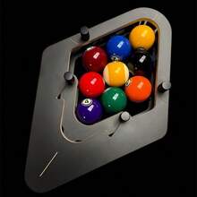Premiumly Designed Billiard Table System, Eliminating Any Gaps Between The Pieces. Heavy-Duty Solid Wood Tables, With /9-Ball Components, Perfect For Diamond Or Triangular Tables. Adjustable Billiard Components Available. - 15 Goals - View 2