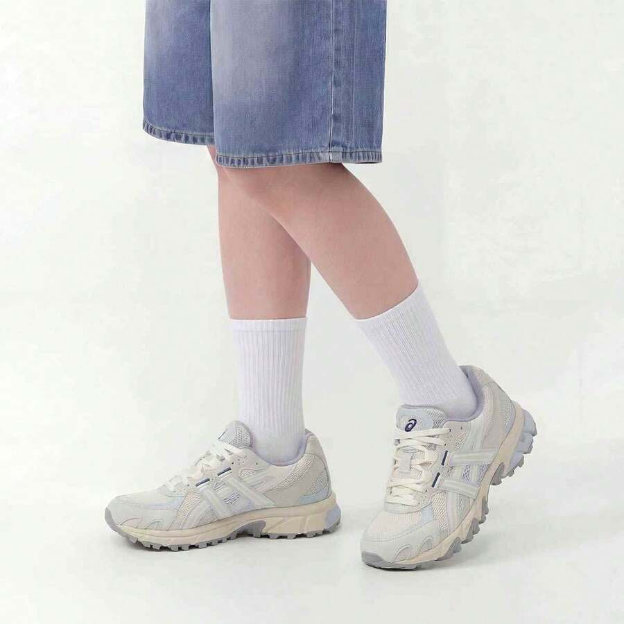 ASICS Gel-Sonoma TR62 Dopamine Farbschema Stoßabsorbierende Low-Top Casual Pendler Laufschuhe, Unisex - Weiß (Wir empfehlen, eine halbe bis ganze Nummer größer zu bestellen) - Übersicht 1