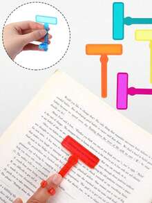 3/1sets Reading Support Kit - Reading Guide Strips, Manual Aids And Page Markers, Help Students With Reading Difficulties And Attention Deficits Improve Focus And Comprehension During Back To School - A - View 5