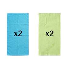 Juego de Toallas y Paños de Limpieza 4/6/8/20 Paquete, Paños de Microfibra Altamente Absorbentes y Suaves al Tacto, Paños de Limpieza Multiusos & Toallas de Mano para Baño, Hotel, Spa y Gimnasio, 10x10 Pulgadas, Multicolor - Multicolor - Ver 36