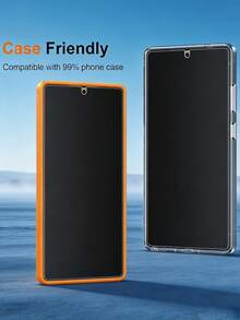 5片裝磨砂防窺陶瓷膜防眩光防指紋手機螢幕保護貼，相容 iPhone 17 16 Pro Max/相容 Galaxy S26 S25 Ultra/相容 15T/15 14 系列，辦公室/地鐵隱私保護，全螢幕防爆防刮防窺軟膜 - 黑色 - 查看 10