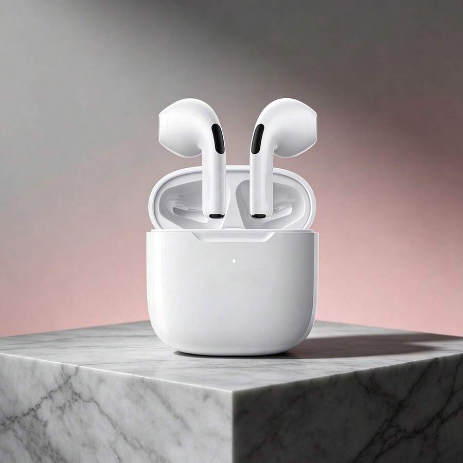 New Arrival True Wireless TWS In Ear Headphones Dynamic Sound Noise Cancelling Bluetooth Earbuds Long Battery Life Sports - View 1