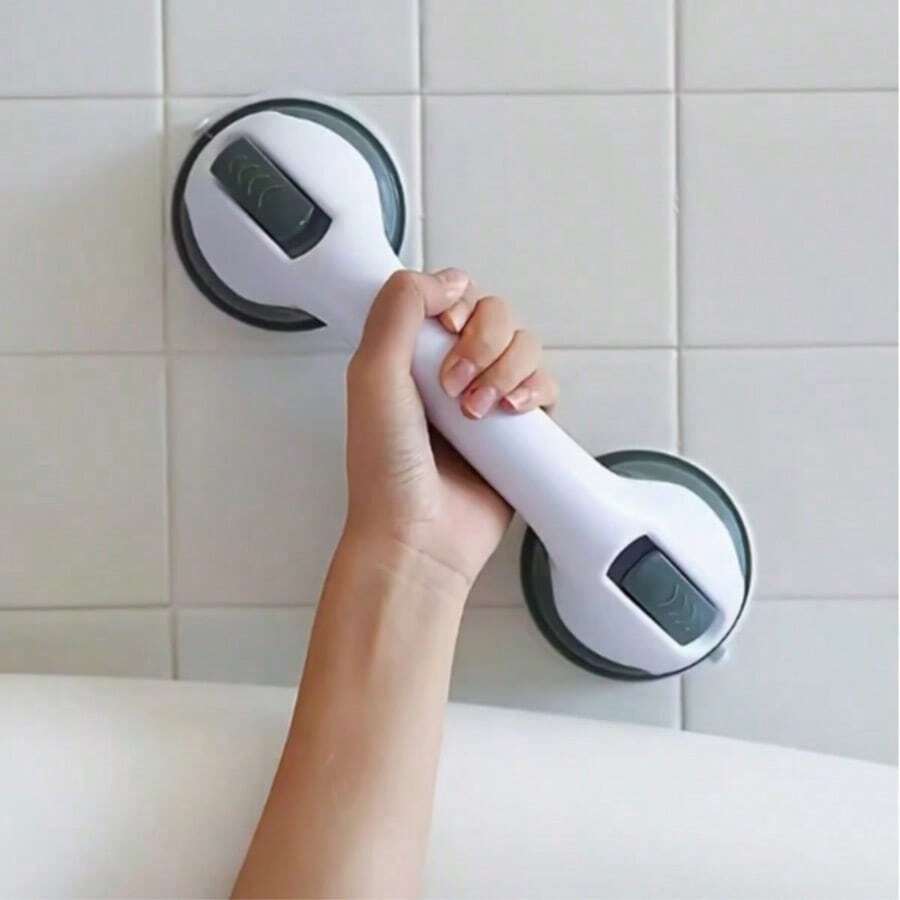 Shower Grab Bar Safety Assist Handle Non-Slip Support For Toilet And Bathroom Vacuum Suction Cup Grab Bar And Accessories - Multicolor - View 1