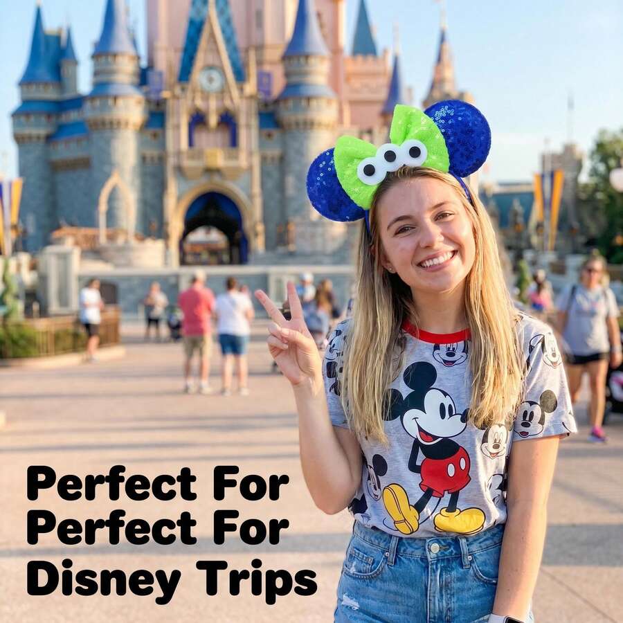 Disney Alien Ear Headband - Perfect Choice For Fans And Cosplay! - Multicolor - View 1