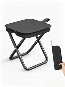 Outdoor Foldable Chair, Portable Small Stool Suitable For Camping, Travel, Fishing, Adjustable Zipper Design - One Size Fits All - View 15