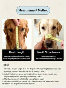 Soft Silicone Duck-Billed Dog Muzzle With Adjustable Strap, Anti-Bite, Suitable For 1.5–12.5kg Dogs, Fits Chihuahua, Teddy Poodle, Golden Retriever, Labrador Retriever, Etc. (Yellow) - Multicolor - View 4