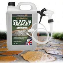 Path Patio Sealant Designed To Protect Stone Surfaces & Driveways Complete With Hose Trigger (5 Litre) - 4 - View 1