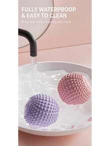 Spiky Magnetic Fascia Massage Ball Set, Peanut Foot Roller For Yoga Muscle & Plantar Relief - A - View 6