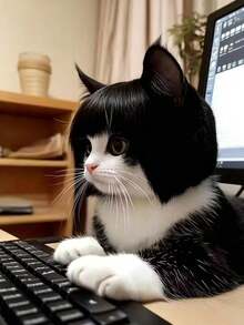 1pc Pet Cat Wig Dog Wig Pet Supplies Halloween Pet Accessories Curly Hair Straight Hair Cat Wig - Multicolor - View 4