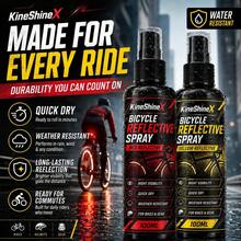 Spray reflectante de secado rápido e impermeable de alta visibilidad para seguridad y advertencia en conducción nocturna, agente reflectante brillante para bicicleta y motocicleta - Spray reflectante - Ver 5