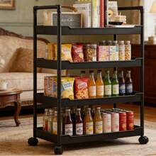 Storage Islands & Carts - Black - View 1