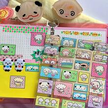 Cute Little Animal 3D Epoxy Stickers, Kawaii Cartoon Panda Character Bubble Sticker Sheet For Journal Scrapbook Decor - Multicolor - View 5