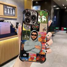 1 pieza Funda TPU borde electrochapado, compatible con iPhone, Galaxy y OPPO, apariencia elegante para todo tipo de estilos, trasera transparente alta definición, esquinas reforzadas con protección antideslizante y antigolpes MXSJFS1046 - SJFS-BK-MXSJFS1046 - Ver 5