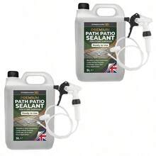 Path Patio Sealant Designed To Protect Stone Surfaces & Driveways Complete With Hose Trigger (5 Litre) - 4 - View 4